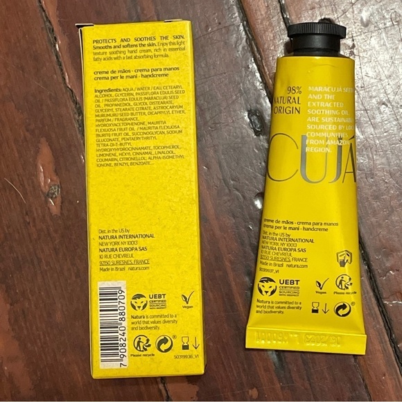 3 Tubes - natura Ekos Maracujá Soothing Hand Cream 40g/1.4oz NIB - Picture 3 of 3